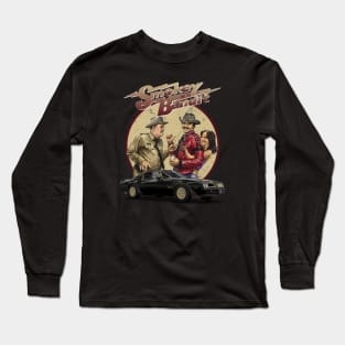 Keep Your Foot Hard on the Pedal - Smokey And The Bandit Long Sleeve T-Shirt